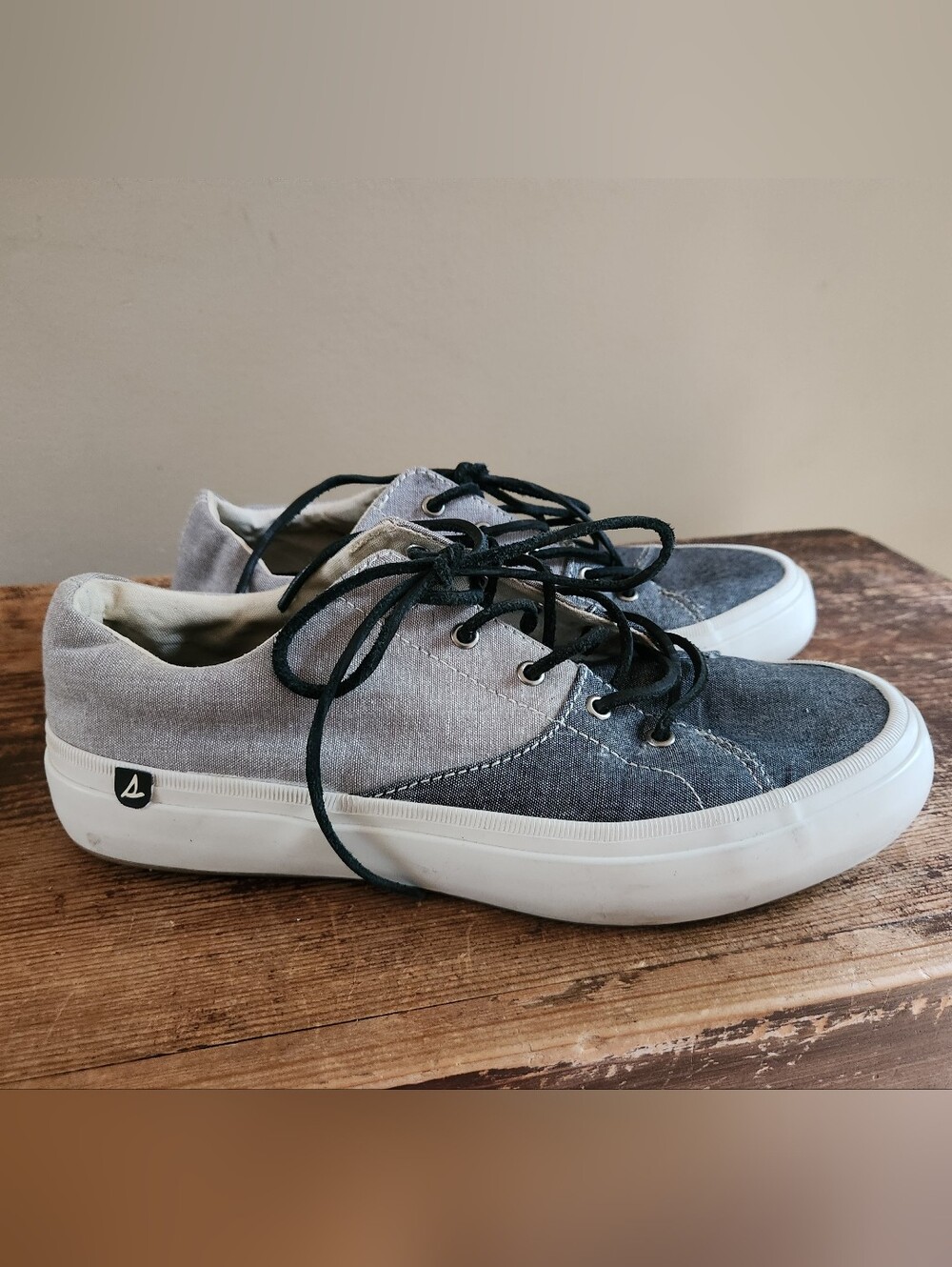 Sperry Top Sider canvas shoes men's 8.5